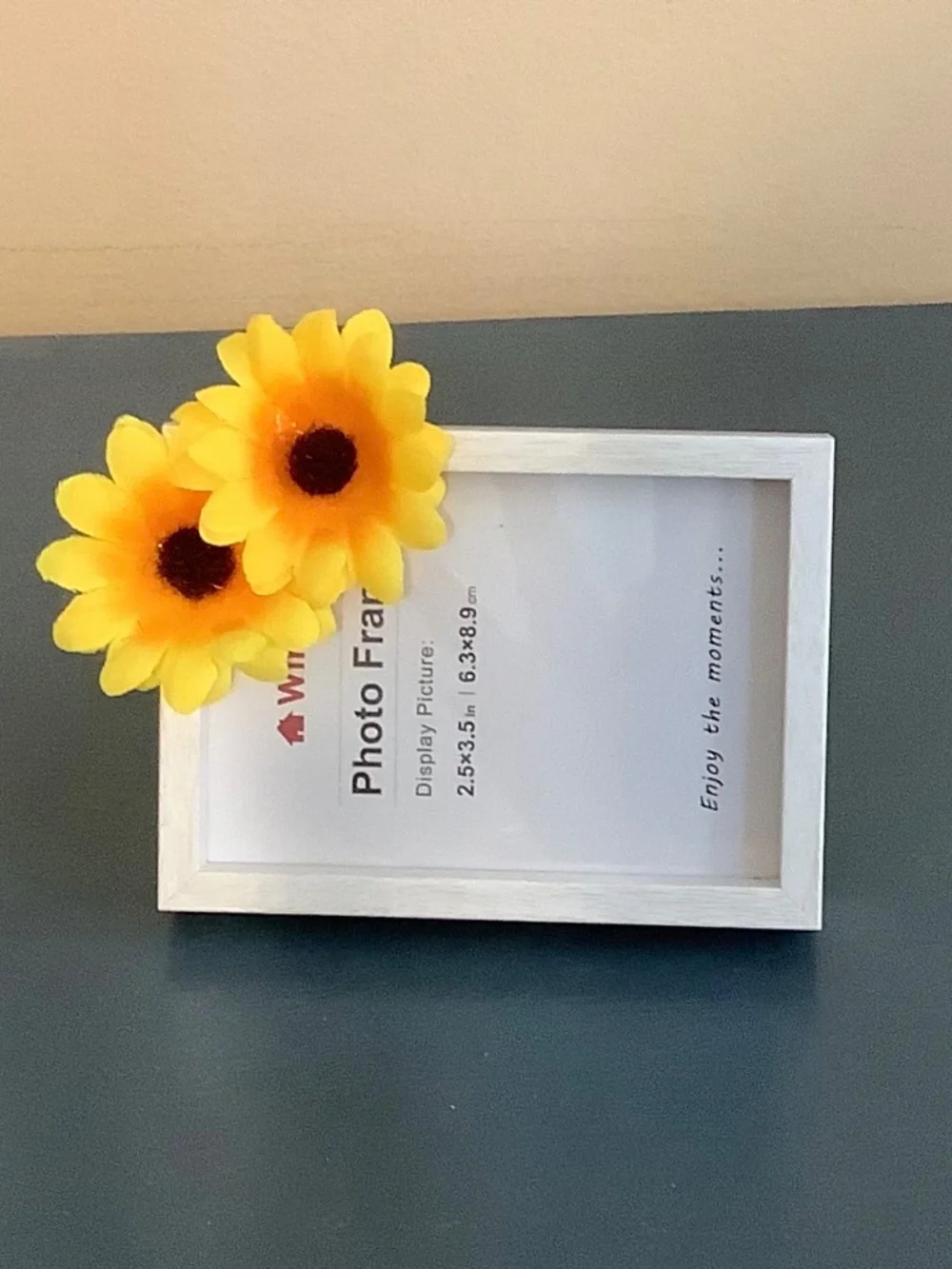 2.5” x 3.5” sunflower frame